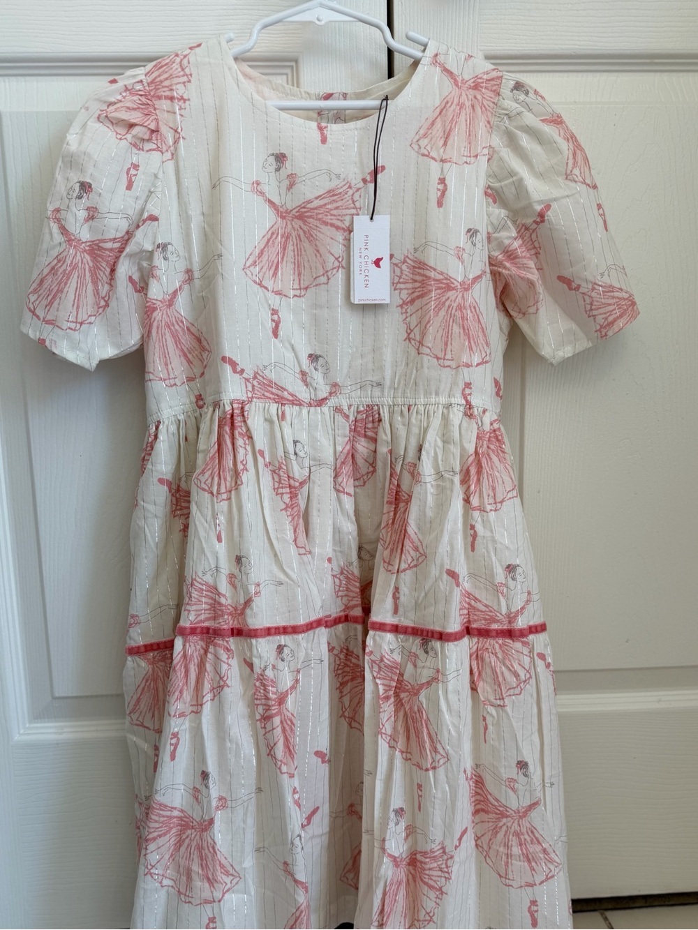 NWT Pink Chicken Ballerina dress size 12